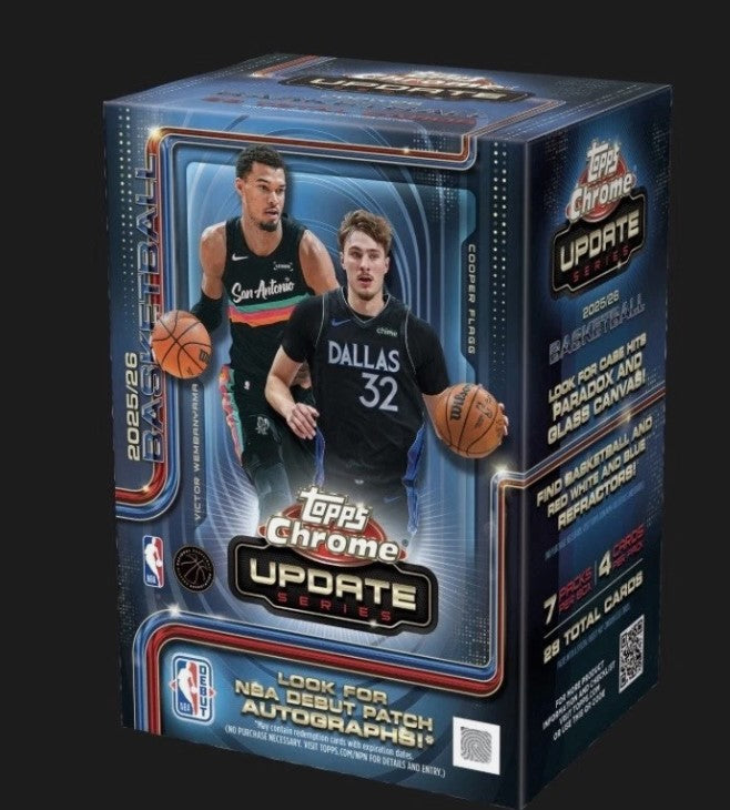 2026 Topps Chrome Update Series Basketball-PRE ORDER