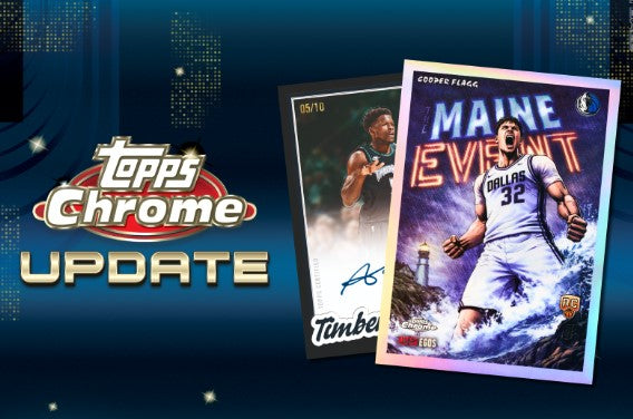 2026 Topps Chrome Update Series Basketball-PRE ORDER