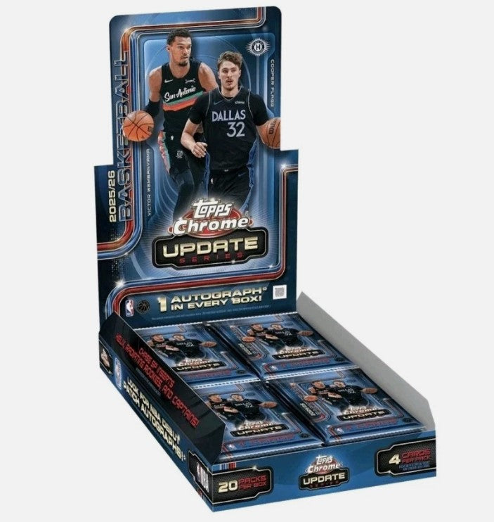 2026 Topps Chrome Update Series Basketball-PRE ORDER