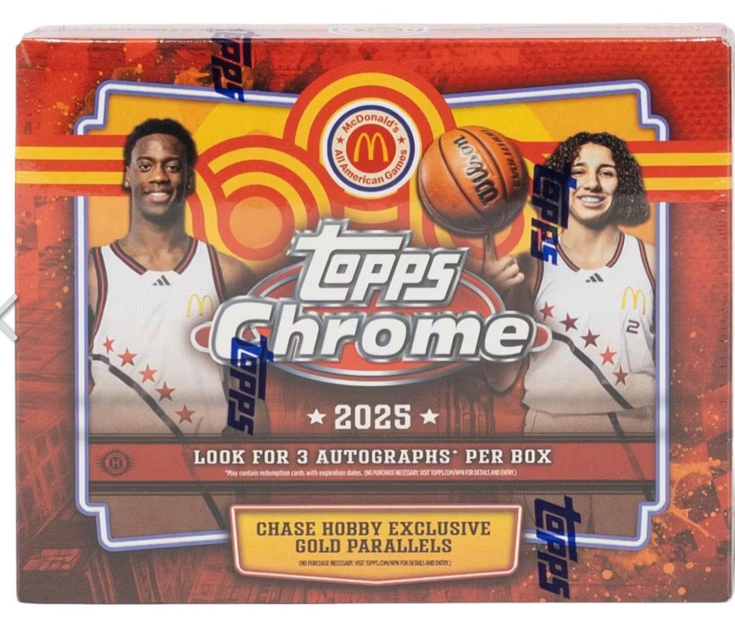 2025 Topps Chrome McDonald's